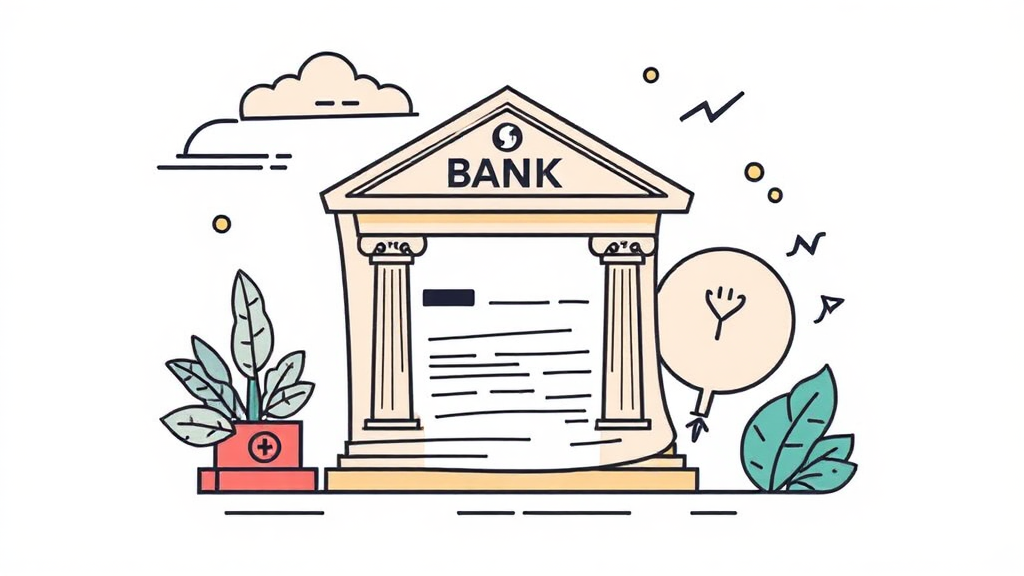 발급 시 유의사항 (illustration 스타일)