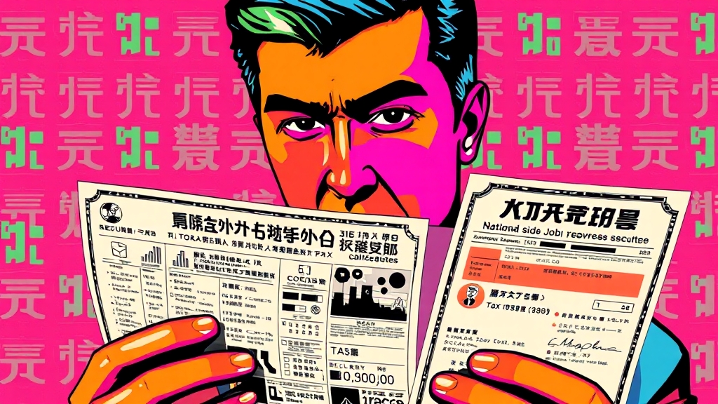 쿠팡 부업, 세금 신고 잊지 마세요! 🧾 (popart 스타일)