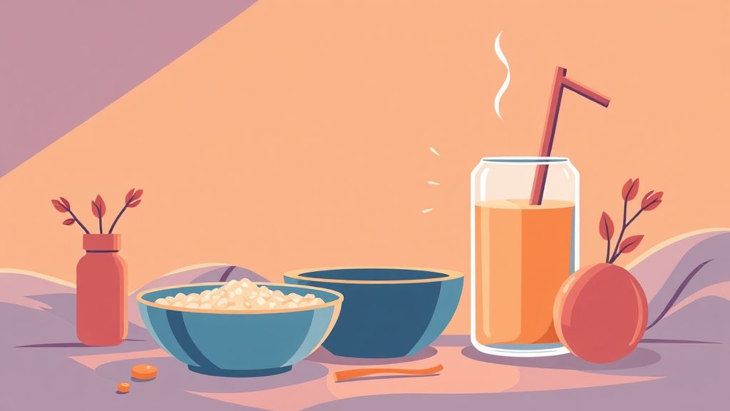 A형 독감 치료 방법: 약물 및 수액 (illustration 스타일)