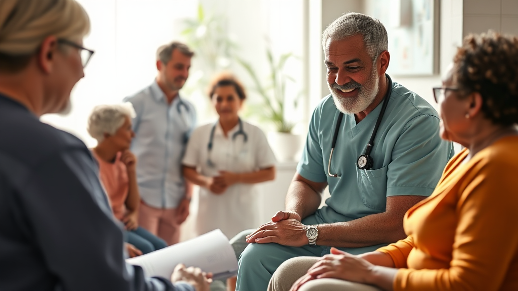 우리 병원, 꼭 필요한 치료를 더 잘 받으려면? (realistic 스타일)