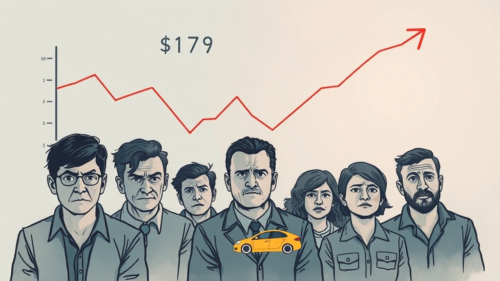 테슬라 주가, 현재 상황은? (illustration 스타일)