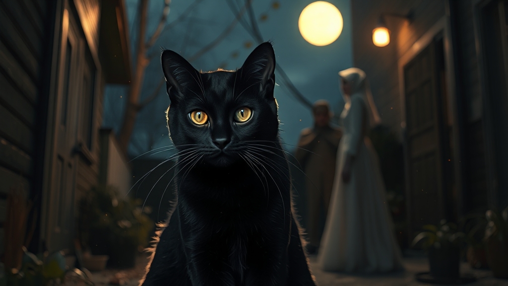 고양이 꿈 해몽, 더 깊이 알아보기 (realistic 스타일)