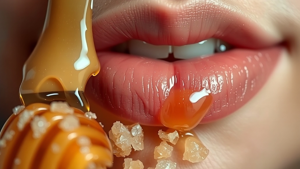 초간단 바세린 입술팩 레시피 (realistic 스타일)