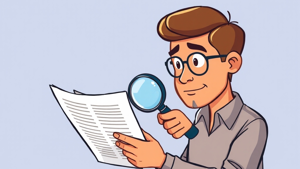 대출 시 꼭 확인해야 할 사항 (cartoon 스타일)