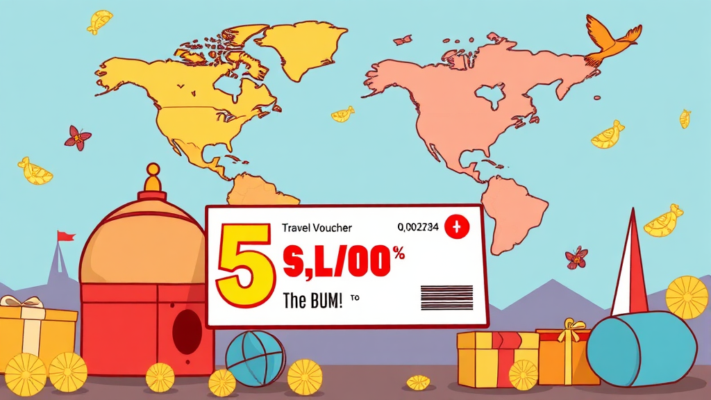 퀴즈 풀고 자유여행 떠나자! (cartoon 스타일)