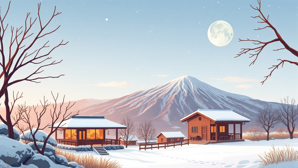 주변 볼거리: 겨울 제주 코스 추천 (illustration 스타일)