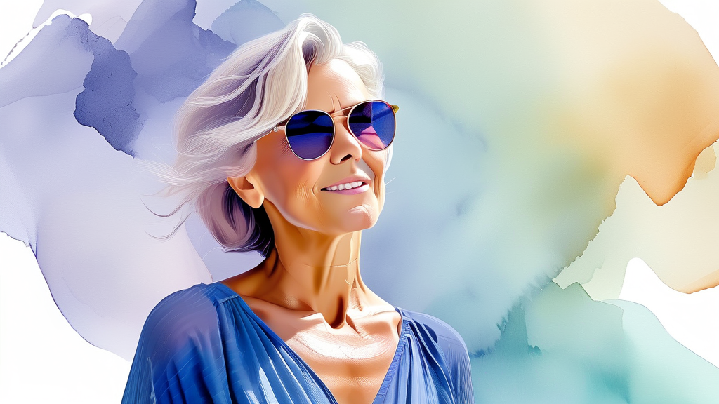 중장년 소상공인 디지털 전환 지원 사업이란? (watercolor 스타일)