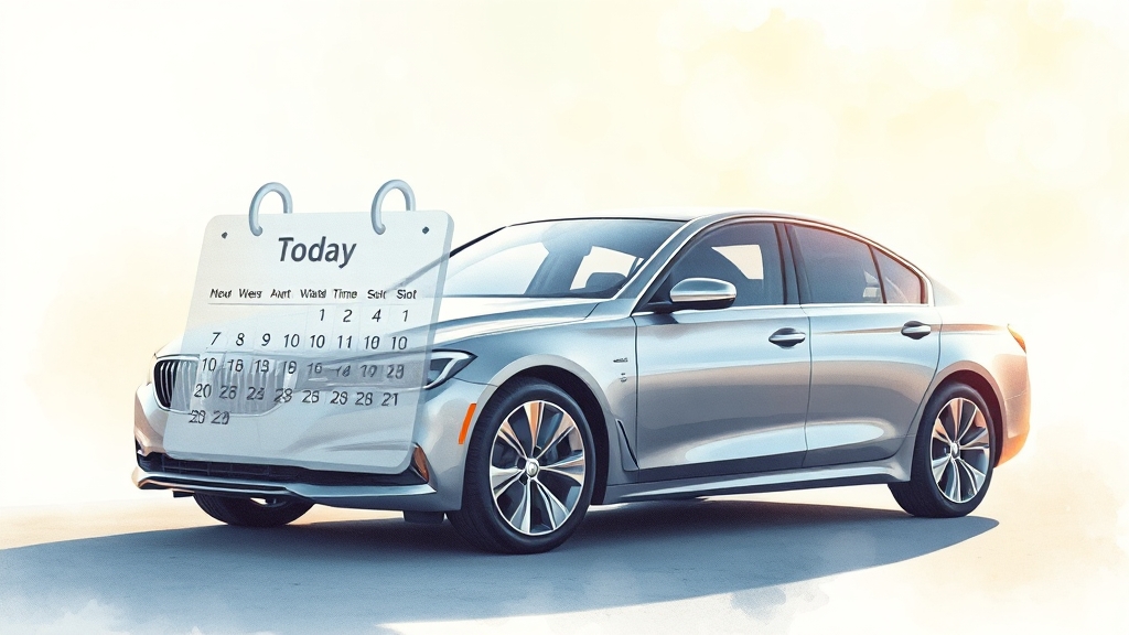 검사 예약, 어떻게 할까요? (watercolor 스타일)