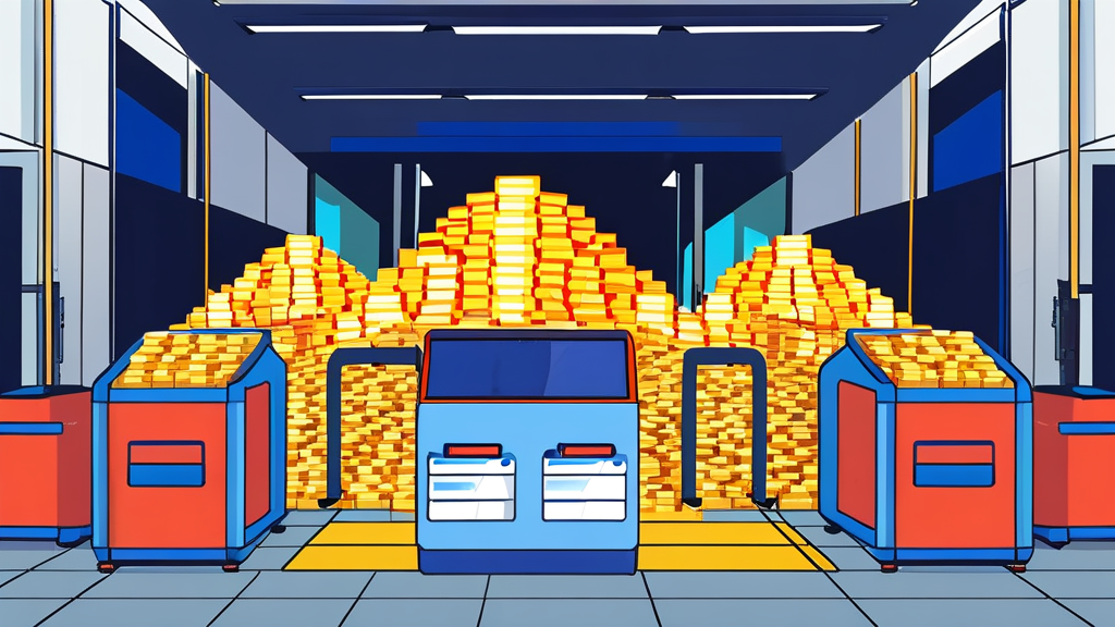 <골드랜드> 줄거리: 평범한 검색 요원의 위험한 선택 (cartoon 스타일)