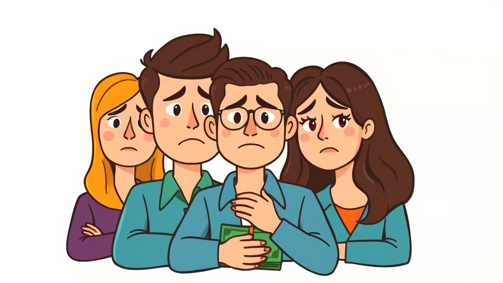 중복가입 시 비례보상 기준 (cartoon 스타일)