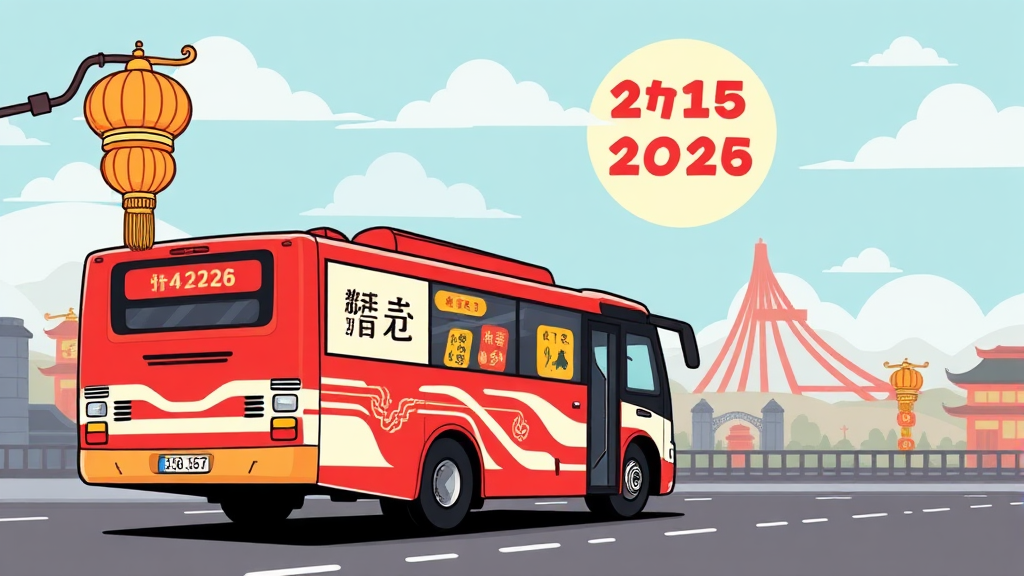 2026 설날 고속버스 예매 일정 및 변경 사항 (cartoon 스타일)