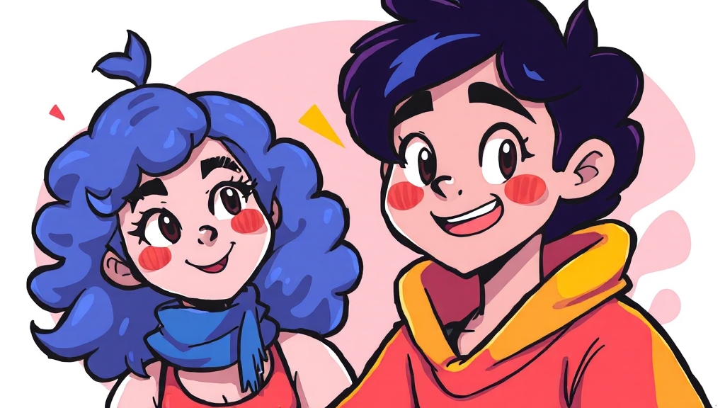 직업 선택, 너무 고민하지 마세요! (cartoon 스타일)