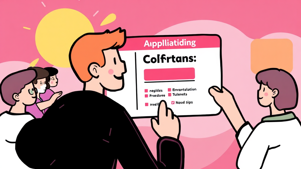 신청 방법부터 잔액 확인까지: 단계별 가이드 (cartoon 스타일)