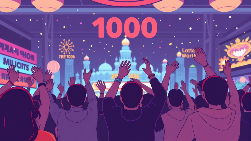 롯데월드 1000원 이벤트, 왜 이렇게 핫할까? (illustration 스타일)