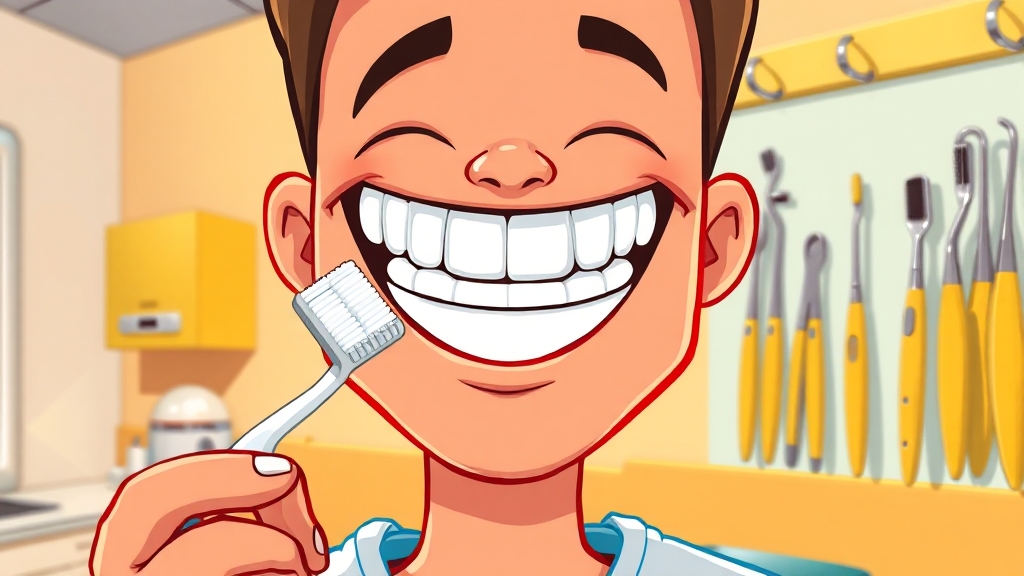 교정 치료와 잇몸 건강의 관계 (cartoon 스타일)