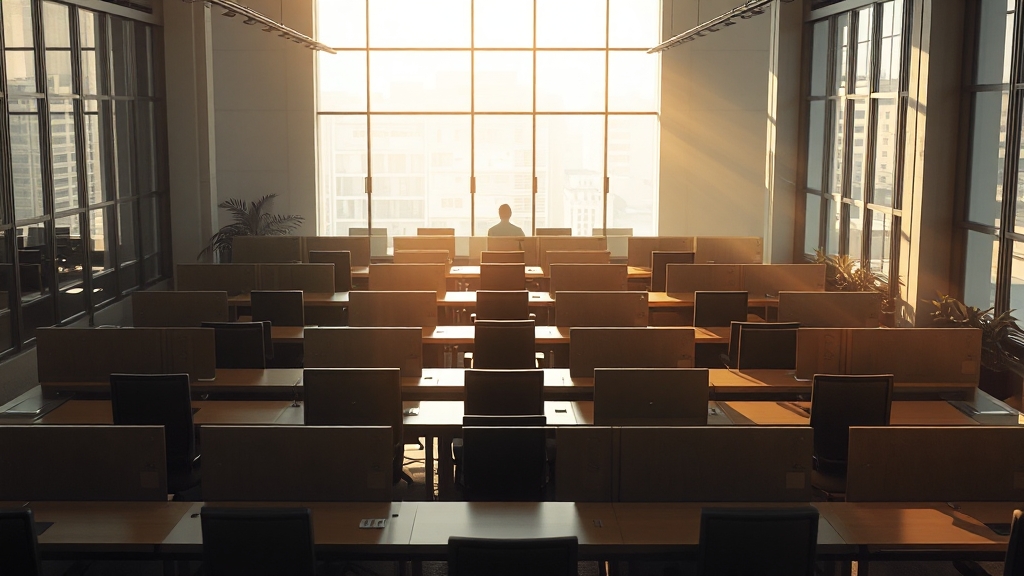 구조조정, 효과는 있을까? (realistic 스타일)