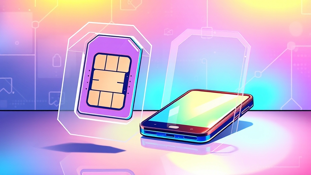 SK 유심 보호 서비스란? (cartoon 스타일)