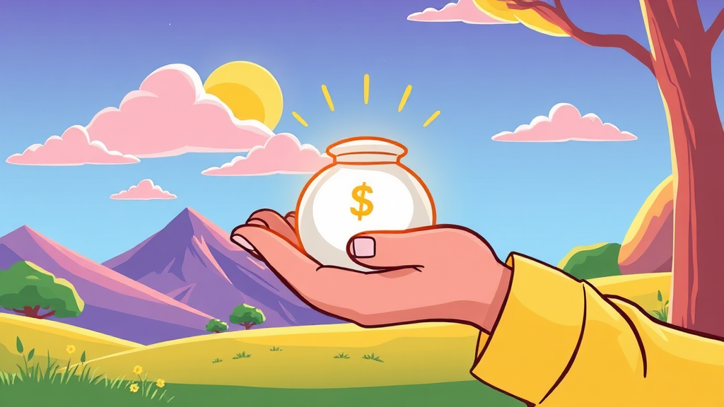 희망저축계좌, 핵심은? (cartoon 스타일)