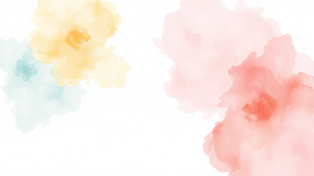 신청 방법 및 절차 (watercolor 스타일)