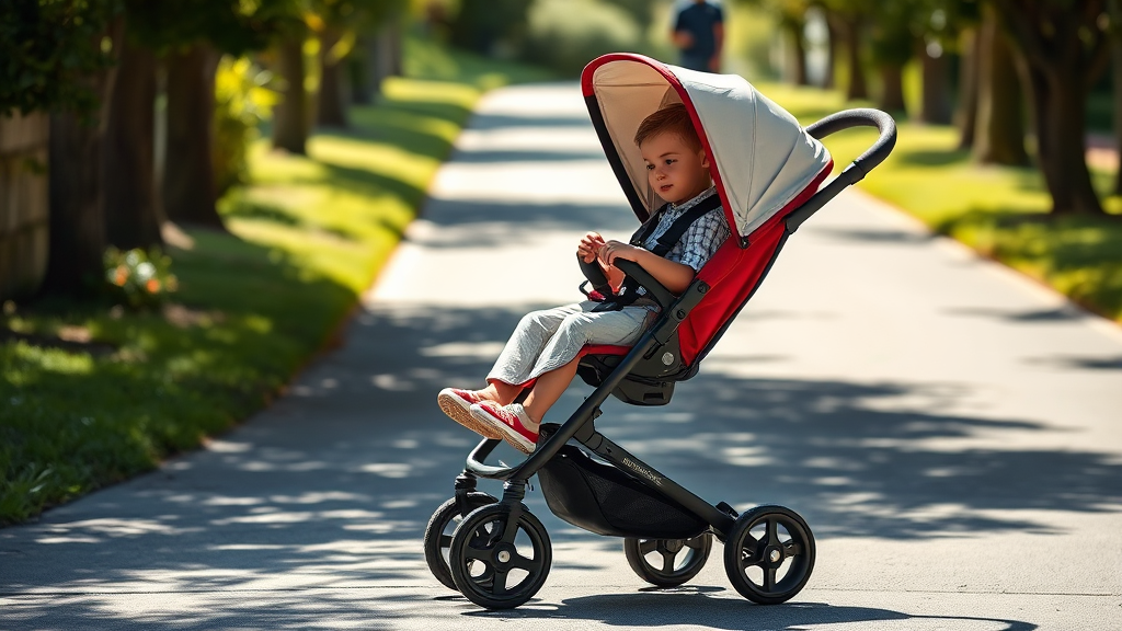 유모차 구매, 추가 고려 사항은? (realistic 스타일)