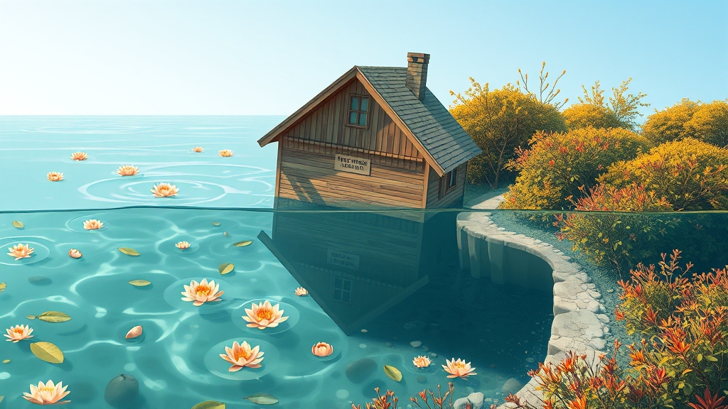 긍정적/부정적 해석과 심리 요인 (illustration 스타일)