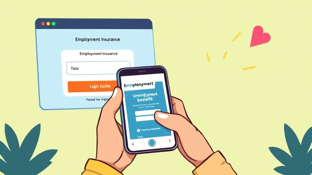 고용보험, 어디서 시작할까? (cartoon 스타일)