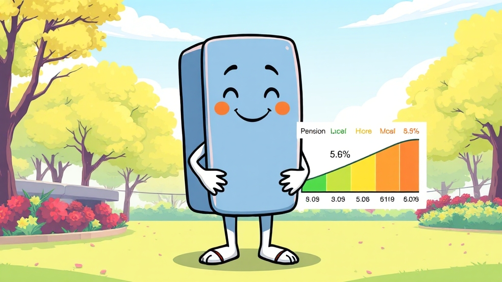 국민연금, 얼마나 조정될까? (cartoon 스타일) (재시도)