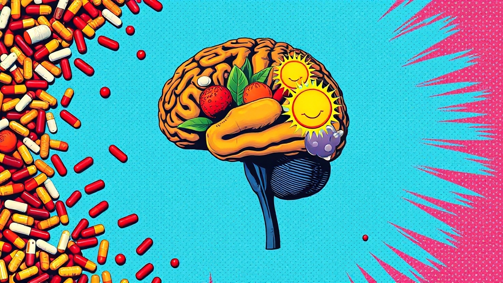 ADHD 약물, 부작용과 관리법은? (popart 스타일)