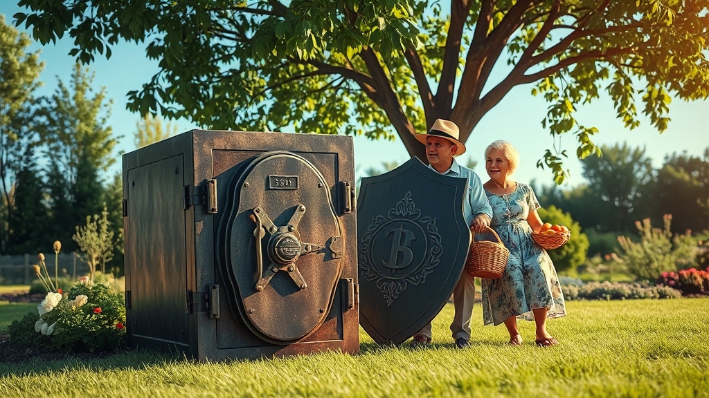 안심통장, 왜 필요할까요? (realistic 스타일)