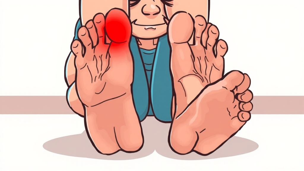 족저근막염, 원인은 무엇일까요? (cartoon 스타일)