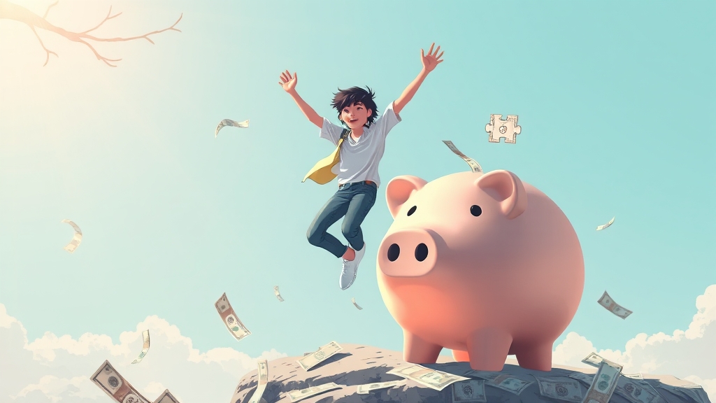 유의사항 및 중도 해지 (illustration 스타일)