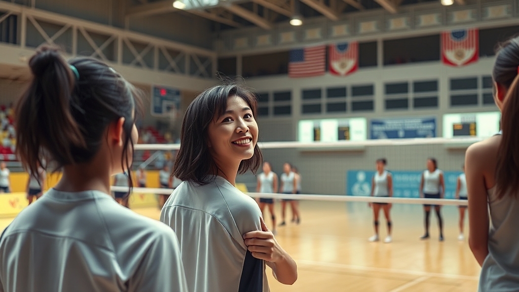 김연경 리더십: 팀 구성과 전략 분석 (realistic 스타일)