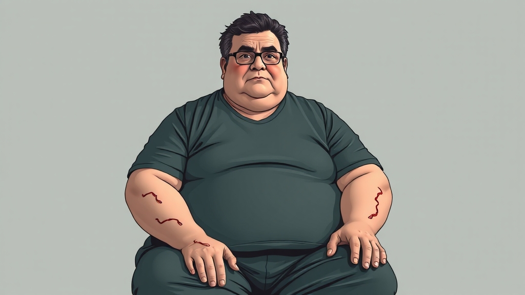 증상과 위험 요인 (illustration 스타일)