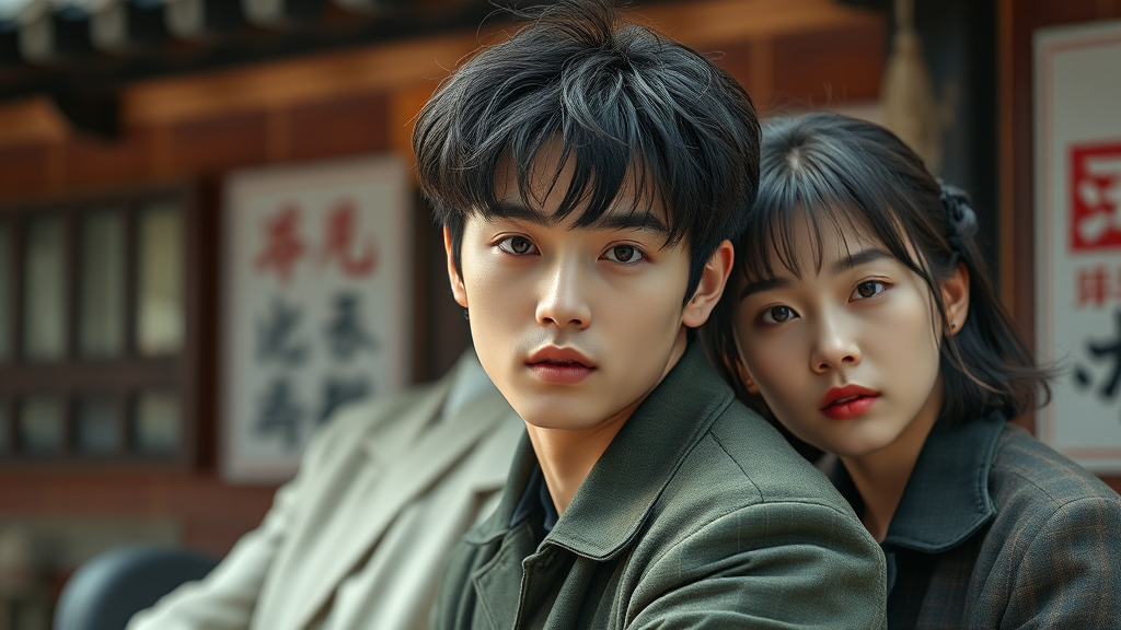 주요 등장인물 분석 (realistic 스타일)