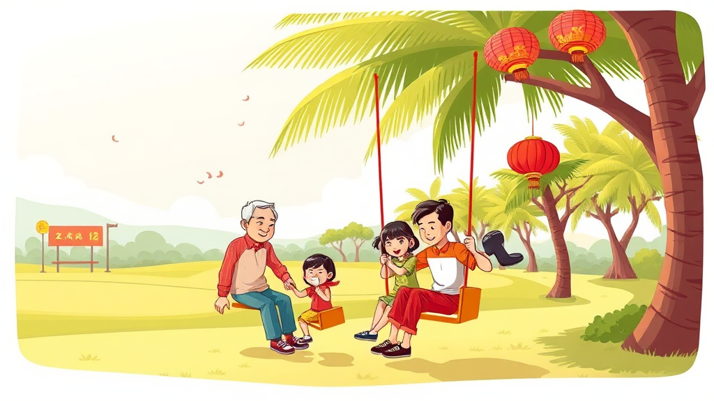 12월 해남도 골프여행, 왜 좋을까? (cartoon 스타일)