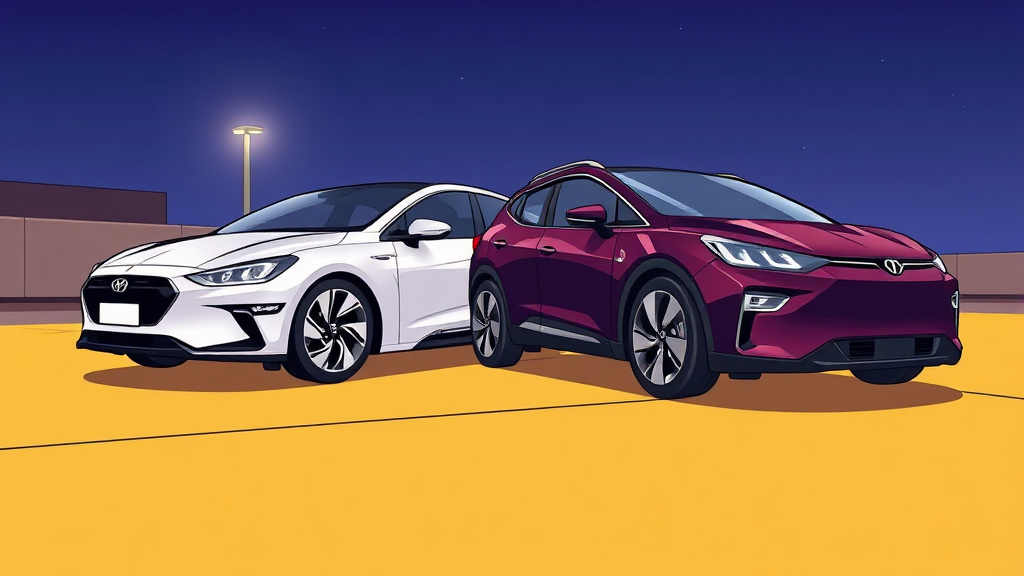 디자인 및 크기 비교 (cartoon 스타일)