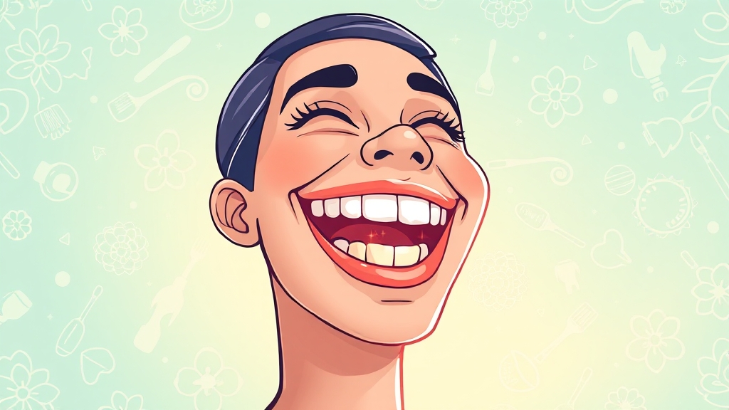 잇몸 건강, 지금부터 꾸준히 관리하세요! (illustration 스타일)