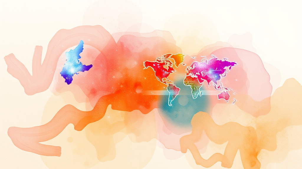 IT, 과학, 문화: 흥미로운 기술 발전과 예술 소식 (watercolor 스타일)